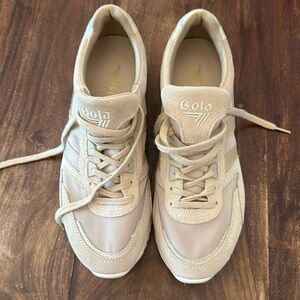Gola sneakers, new , Tan leather